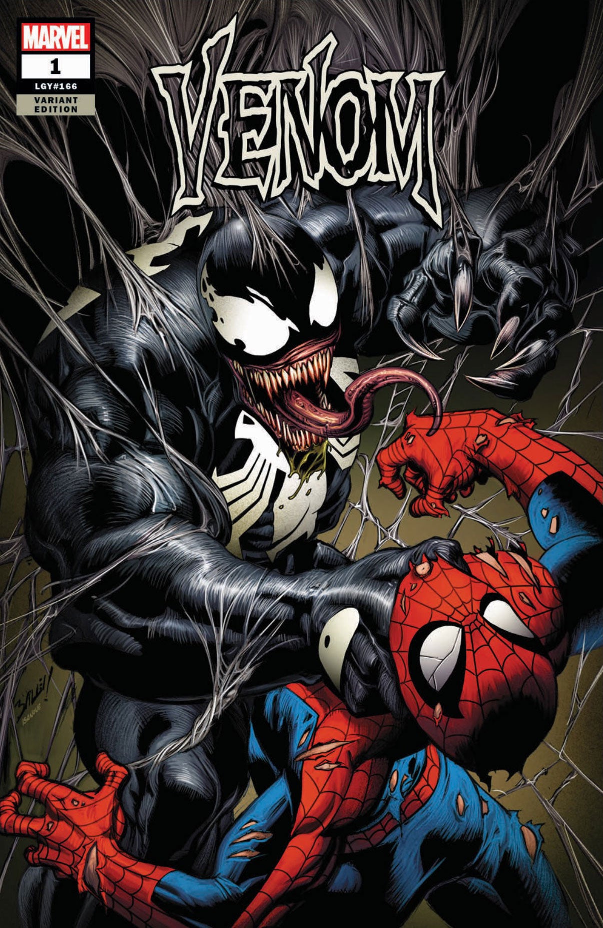 VENOM #1 SONNY'S COMICS EXCLUSIVE MARK BAGLEY VARIANT COVER A