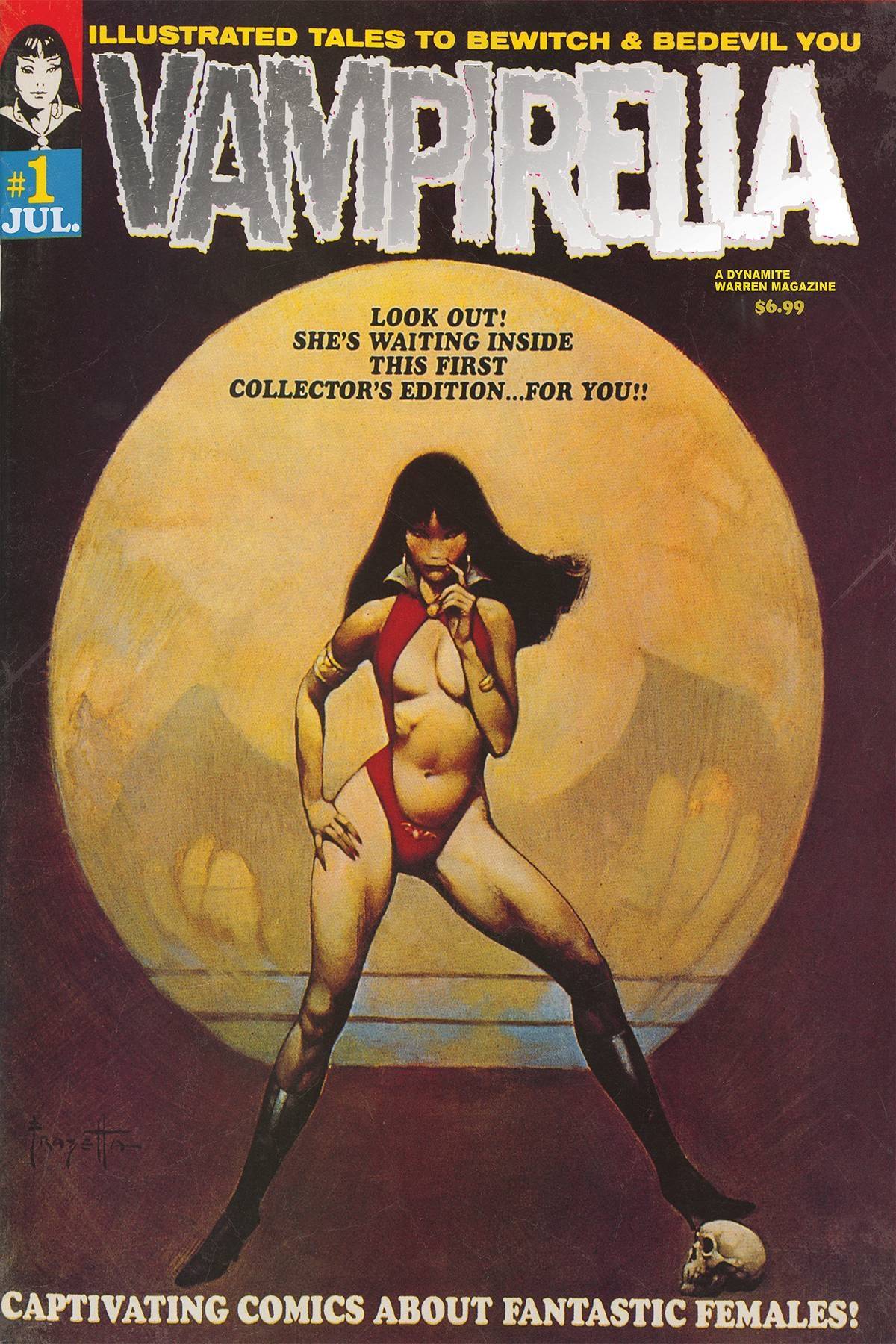 VAMPIRELLA #1 1969 REPLICA ED NEW PTG