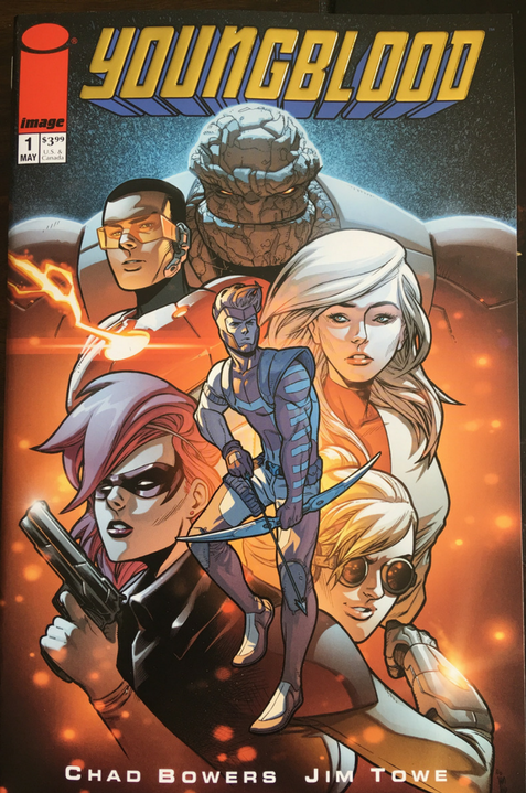 YOUNGBLOOD #1 GOLD FOIL VARIANT