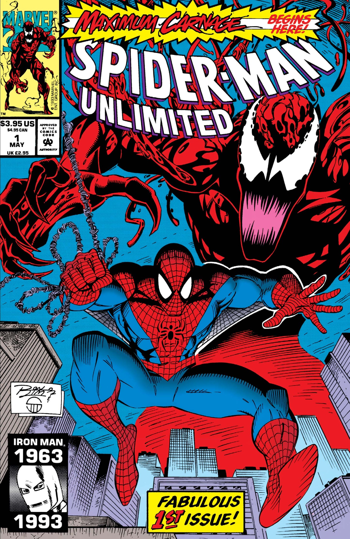 Spider-Man Unlimited Maximum Carnage #1 VF