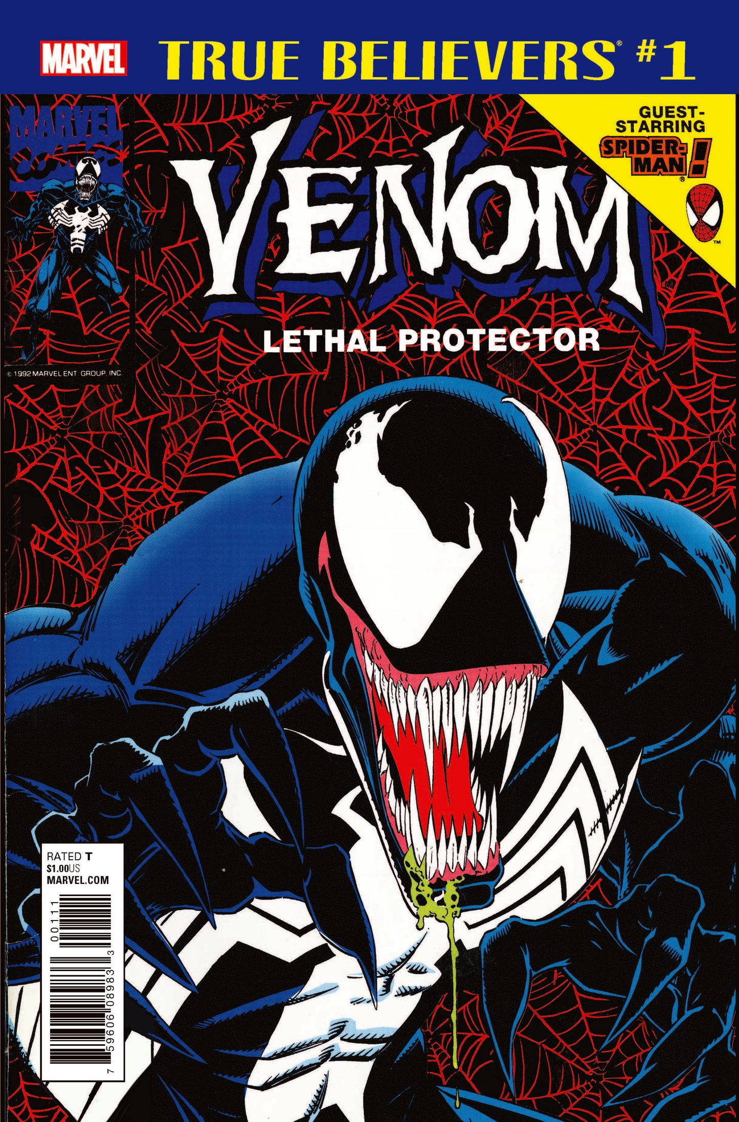 TRUE BELIEVERS VENOM LETHAL PROTECTOR #1