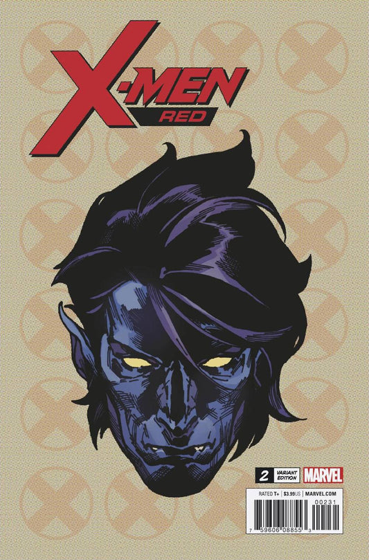 X-MEN RED #2 CHAREST HEADSHOT VAR LEG WW