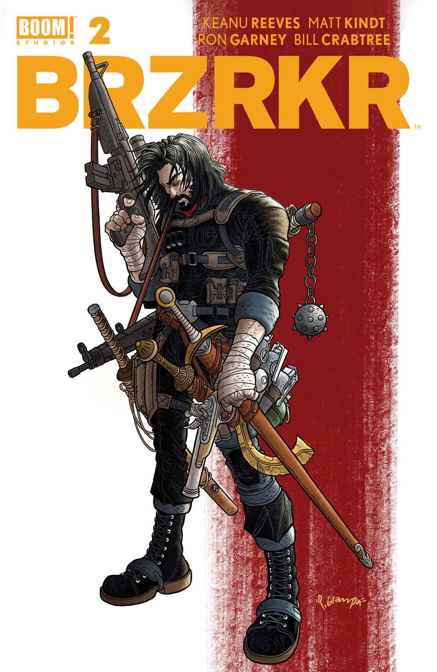 BRZRKR (BERZERKER) #2 CVR A GRAMPA