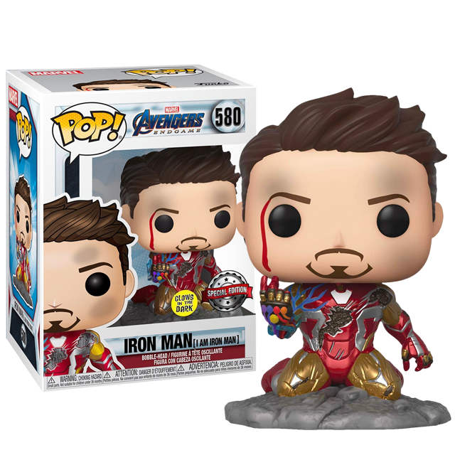 POP MARVEL I AM IRON MAN