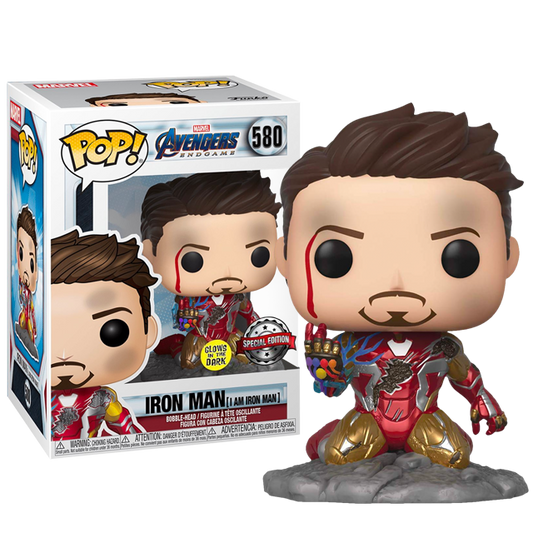 POP MARVEL I AM IRON MAN